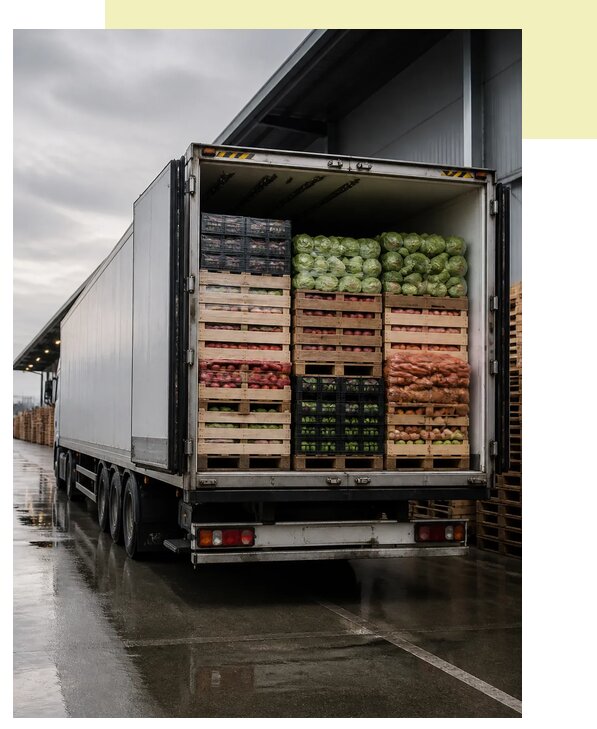 Перевозка плодоовощной продукции в Стерлитамак по цене от 5150 р. | Агросервис-Стм